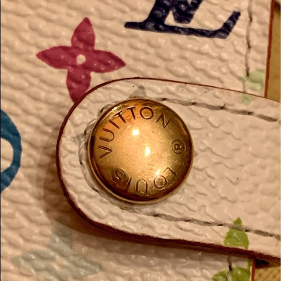 Louis Vuitton Multicolor Monogram Card Case/Address Book - Picture 6 of 11